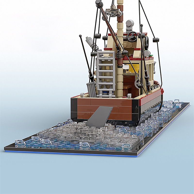 lego jaws orca boat