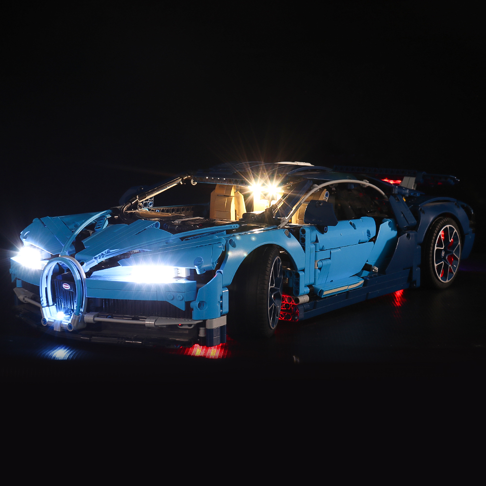 lego bugatti chiron light kit