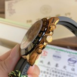 ロレックス メンズデイトナ Asian 7750 ムーブメント搭載 TSH-2001P420-RO170