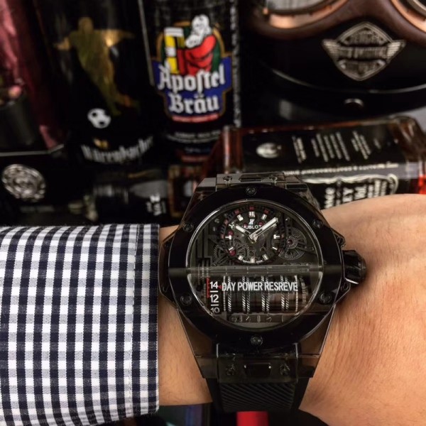 ウブロ(HUBLOT) メンズ 腕時計 自動巻き ビッグバン コピー 超美品 HU-TSH750-003