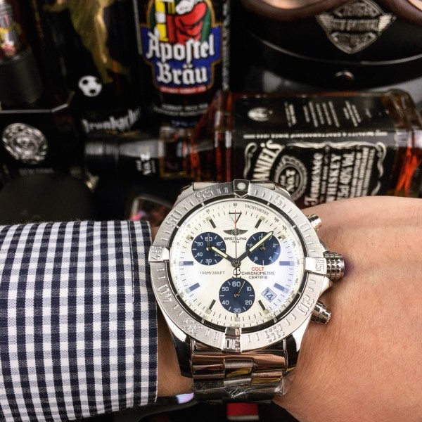 BREITLING ブライトリング 腕時計 クォーツ 43mm メンズ BR-TSH340-03
