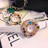 特N品 BVLGARI ブルガリ 腕時計 レディース 宝石シリーズ BV-TSH480-019