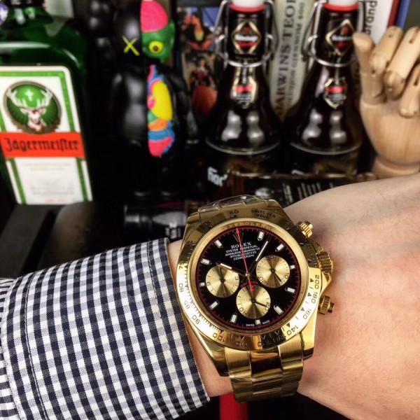 ロレックス  デイトナ （ROLEX）多機能クォーツ TSH-2001P340-RO118