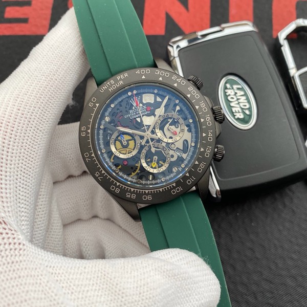 ロレックス  デイトナ （ROLEX）多機能クォーツ TSH-2001P300-RO121