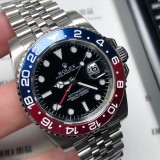 ロレックス  メンズ GMTマスター  21600振動 ムーブメント搭載！TSH-2001P450-RO185