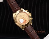 ロレックス メンズデイトナ Asian 7750 ムーブメント搭載 TSH-2001P420-RO130