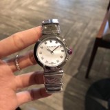 新作 BVLGARI ブルガリ 腕時計 レディース 34mm 芸能人愛用 BV-WD350-007