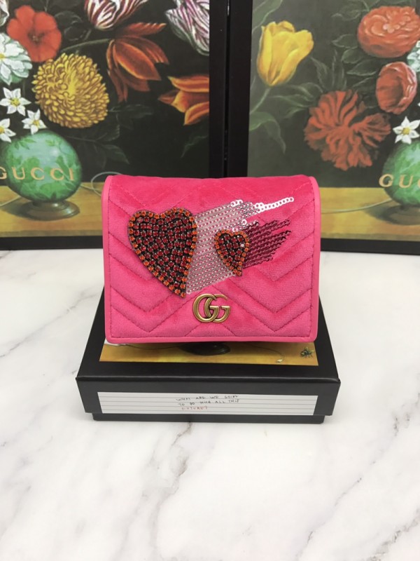 GUCCI グッチ 短財布 二つ折り財布 466492-2 人気秋冬新作