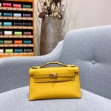新品 エルメス 手作り 財布 セカンドバッグ MINIKELLY TA2001P-HE-20