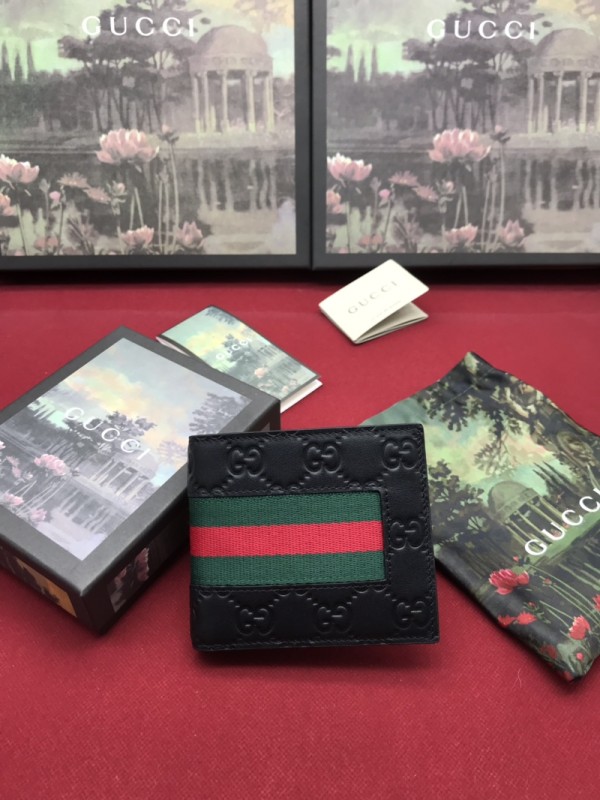 GUCCI グッチ 短財布 二つ折り財布 名刺入れ 408827-1 新作