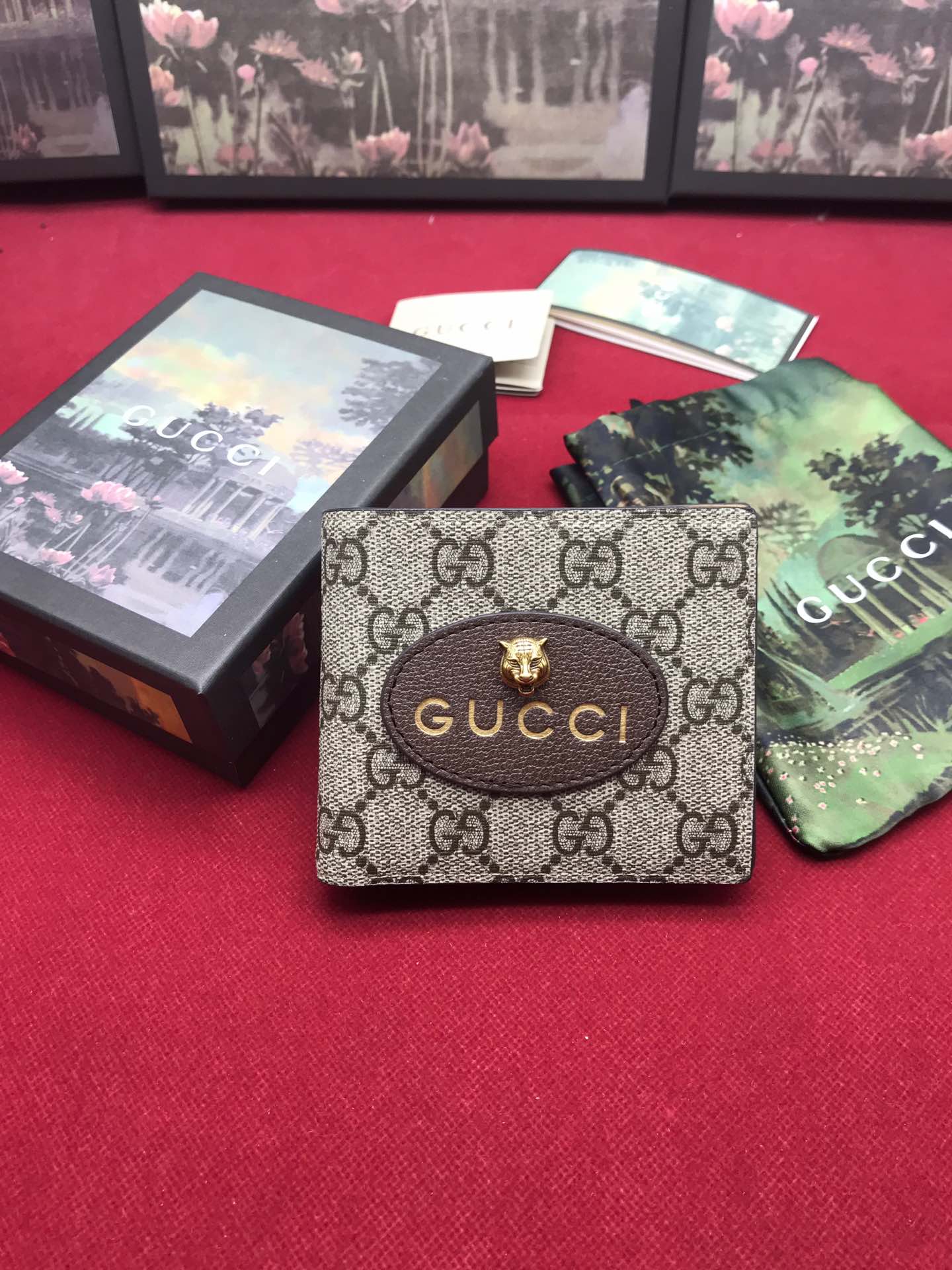 新作通販 GUCCI グッチ 二つ折り財布 短財布 メンズ 473954-1