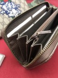 美品 GUCCI グッチ 長財布 ラウンドファスナー式財布 557696-3