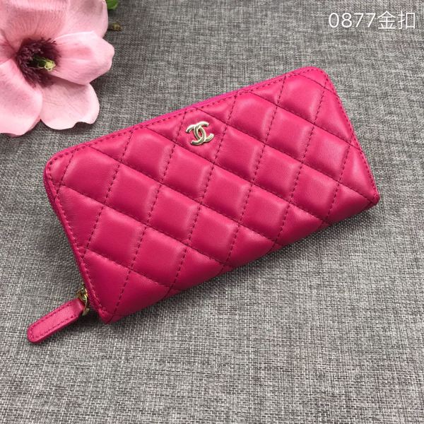 CHANEL(シャネル) 長財布 ラウンドファスナー式財布 0877-374