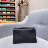 新品 エルメス 手作り 財布 セカンドバッグ MINIKELLY TA2001P-HE-21