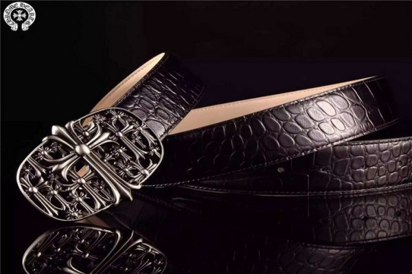原版皮系列ChromeHearts クロムハーツ 革ベルト メンズベルト Hearts-belt050