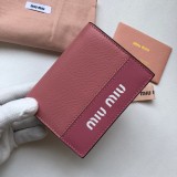 MIUMIU ミュウミュウ 新作 短財布 二つ折り財布 BLL-2001P80-5MV204-1