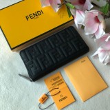 FENDI/フェンディ ラウンドファスナー式長財布 FE19P150-FD13