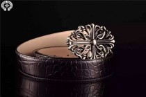 原版皮系列ChromeHearts クロムハーツ 革ベルト メンズベルト Hearts-belt052