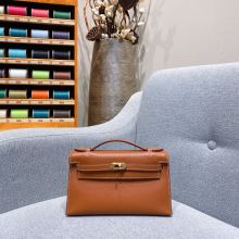 新品 エルメス 手作り 財布 セカンドバッグ MINIKELLY TA2001P-HE-17