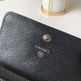 20SS シャネルCHANEL 二つ折り財布 コインケース JJX2002P140-31529-1