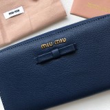 MIUMIU ミュウミュウ 新作 長財布 ラウンドファスナー式財布 BLL-2001P80-MMM003-2