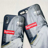 シュプリーム iphone xrケース 個性 supreme iphone xs maxケース 薄い アイフォンxs ケース 若者愛用 iphonex/8plusケース　シンプル風