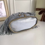 Stella McCartney(ステラマッカートニー)タッセル ショルダーバッグ KD2002P360-421-3