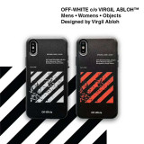 OFFWHITE オフホワイト iphone xs/xr/xs maxケース ストライプ オシャレ iphone x/7/8Plusケース アイフォン10rカバー 簡約風 芸能人愛用