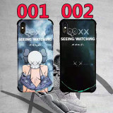Kaws iphone11/11pro/11pro maxケース可愛いアイフォンxs/xr/xs maxケース個性iphone7/8/plusケース耐衝撃 激安新品