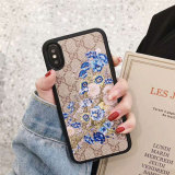 グッチ  iphone xr/xs maxケース 花柄  アイフォン xs/xケース オシャレ iphone 8/7 plusケース 独特ジャケット
