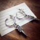 新作入荷 ChromeHearts クロムハーツ100% 925シルバー 正規品品質 ピアス ch678120F