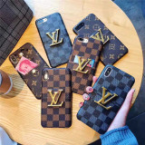 ルイヴィトン iphone xr/xsケース  ファッションブランド  iphonex/8plusケース チエック柄 アイフォン10R/xs maxケース ビジネス風