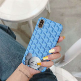 Goyard ゴヤール kawsコラボ iphone xrケース ブランド iphone xs maxカバー オシャレ 人気 iphone xs/x/8Plusケース カートン 芸能人愛用 激安販売