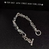 ChromeHearts クロムハーツ100% 925シルバー 正規品品質 恋人 カフブレス ch678245