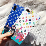ルイヴィトン iphone xrカバー アイフォンxs/xs maxカバー ブランド カラフル おしゃれ iPhone x/7/ 8plusケース 人気 芸能人愛用