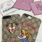 グッチ iphone xr/xs/xs maxケース オシャレ刺繍 ブランド gucci アイフォンテンアール/x/xs マックスカバー 虎豹画像付け 芸能人愛用