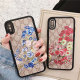 グッチ  iphone xr/xs maxケース 花柄  アイフォン xs/xケース オシャレ iphone 8/7 plusケース 独特ジャケット