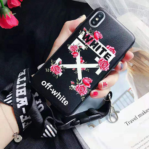 Off White オフホワイト Iphone Xi X11ケース 人気ブランド 花柄 Iphone Xi Max 11 Pro保護ケース ブラック アイフォンxr Xs保護カバー 混色 ファション 新品