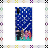 ルイヴィトン iphone xrカバー アイフォンxs/xs maxカバー ブランド カラフル おしゃれ iPhone x/7/ 8plusケース 人気 芸能人愛用