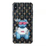ルイヴィトン シュプリームコラボ iphone xrケース iphone xs/xs maxケース 人気 ブランド アニメキャラクター iphone x/10/8/7/6plusケース 花柄 激安通販 芸能人愛用