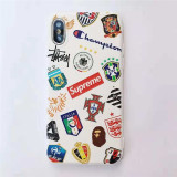 シュプリーム iphone xr/xs maxケースお洒落ブランド  ステューシーアイフォンテンアール/xs マックスカバー aape Champion  ナイキiphone xs/x/8plusケース人気通販
