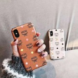 エムシーエム iphone xr/xs maxケース ユニークロゴ MCM iphone xs/xケース ファッション アイフォン7/8s plusカバー 可愛い 男女兼用