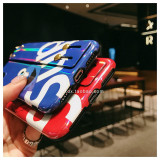 シュプリーム iphone xr/xs maxケース 可愛い supremeアイフォンxs/xカバー リング付け iphone 7/8plusケース 男女兼用