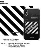 OFFWHITE オフホワイト iphone xs/xr/xs maxケース ストライプ オシャレ iphone x/7/8Plusケース アイフォン10rカバー 簡約風 芸能人愛用