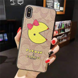 coach iphone xr/xs maxケースブランド iphone 11R/xケースコーチ 個性パロディ風アイフォン 8/7plusケース耐衝撃 激安