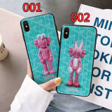 KAWS iphone x11/xiケース 新品 オシャレ カウズ iphone xs/xrケース 水色 可愛いフィギュア アイフォンxs maxケース 潮流 若い者