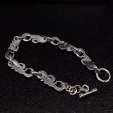 ChromeHearts クロムハーツ100% 925シルバー 正規品品質 恋人 カフブレス ch678245