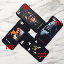 ブランド ジバンシィ Givenchy iPhone8/7plusケース 犬 鹿 サメ アニマル アイフォン6/6S/6plus/6プラスジャケット 通販 激安
