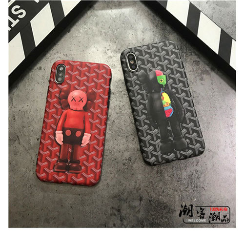 ゴヤール iphone xr/xs maxケース 個性ジャケット アイフォンxs/xカバー お洒落 iphone 7/8plusケース ファッション 激安