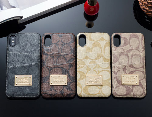 コーチ iphone xr/xs maxケース 個性 アイフォンxs/xカバー お洒落 coach iphone 6s/7/8plusケース カード入れ